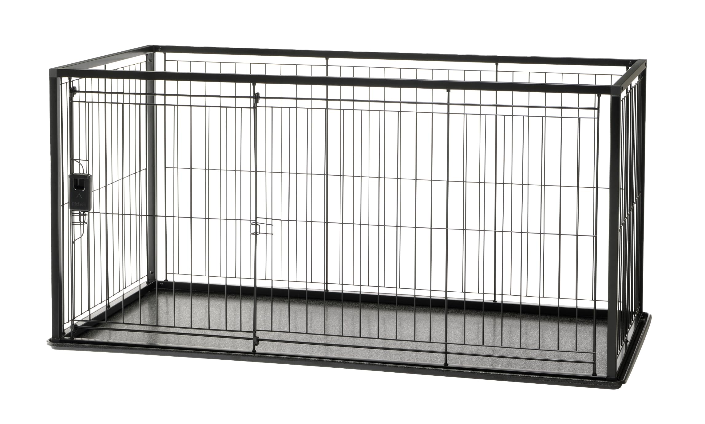 リッチェルインテリアペットサークル ブラック 超小型犬・小型犬用 Amazon | リッチェル インテリアペットサークル 120-60 ブラック 超