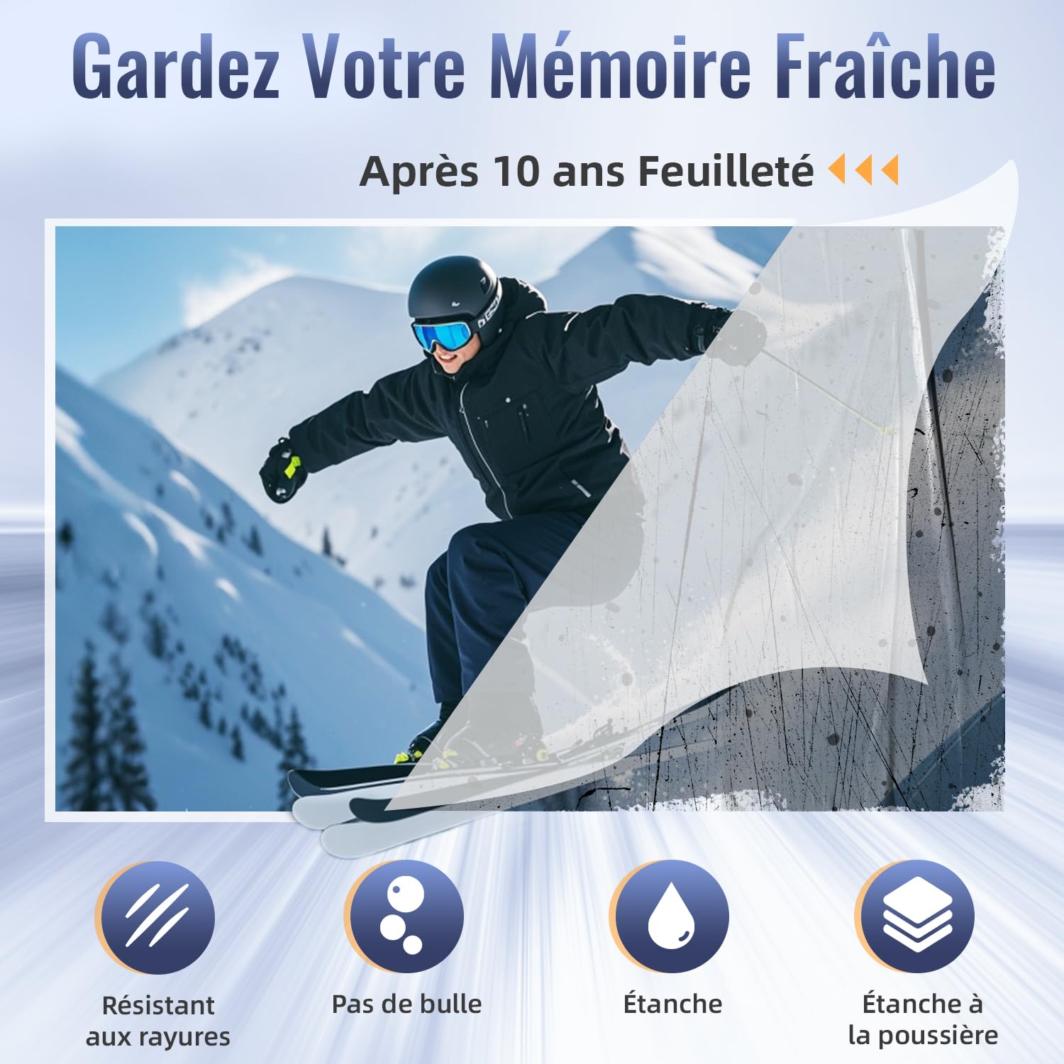 MAXDONE Plastifieuse A3, Plastifieuse, Thermique et à Froid Plastifieuse A3 A4 A5 A6, Pour pochettes de plastification Arrondisseur De Coins, Coupe Papier, 1-2 min Préchauffage Rapide & Pas De Bulles