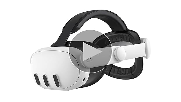 Kiwi Design Comfort Head Strap Compatible with Quest 3/Quest 3S