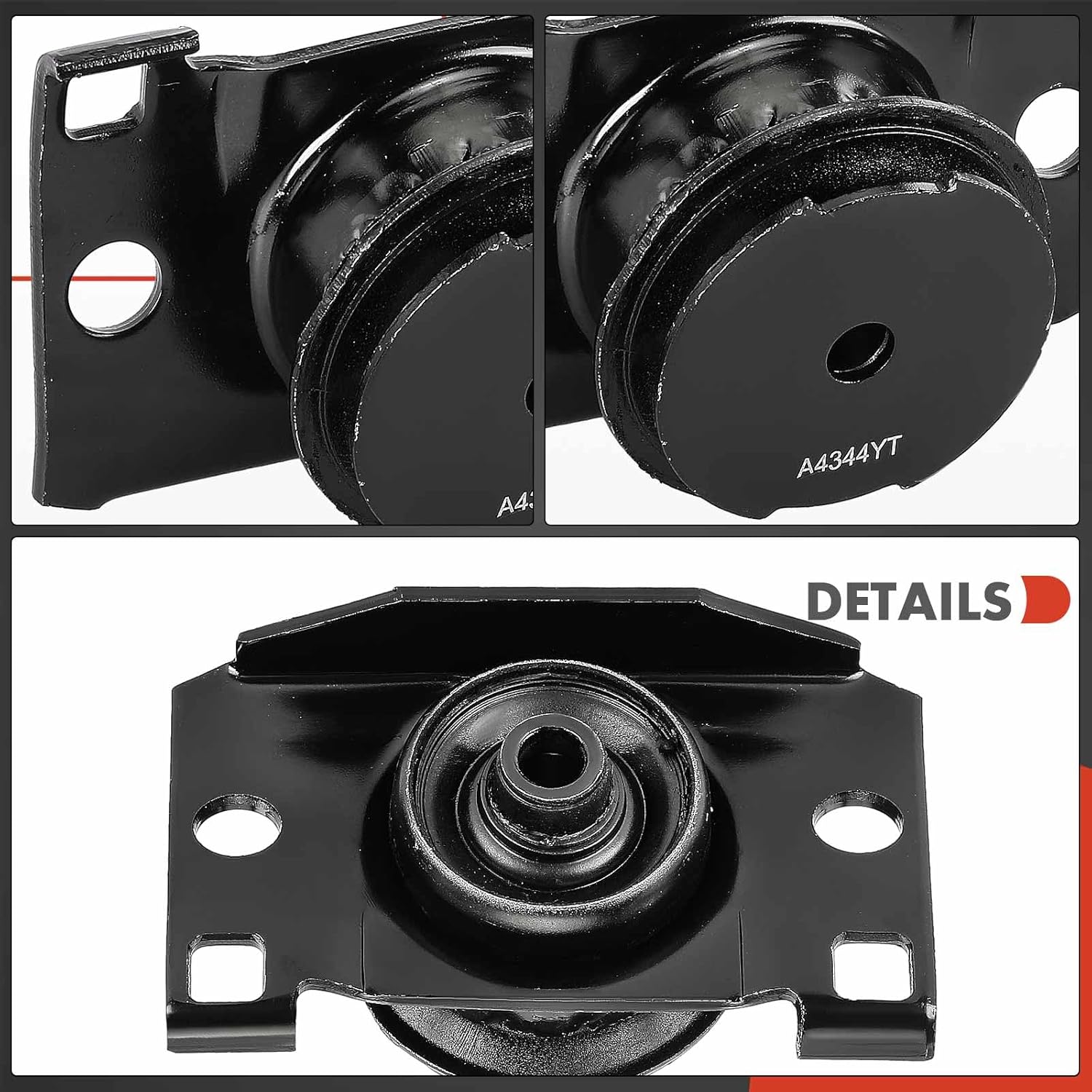 A-Premium 2PCS Front Left and Right Engine Motor Mount Kit Compatible with Nissan Frontier 2005-2025, Pathfinder 2005-2012, NV1500 NV2500 NV3500 2012-2021, Xterra 2005-2015 & Suzuki Equator 2009-2012