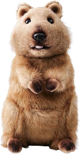 Lindo juguete de peluche Quokka, peluche de animal australiano, muñeca Quokka de peluche, 10 pulgadas