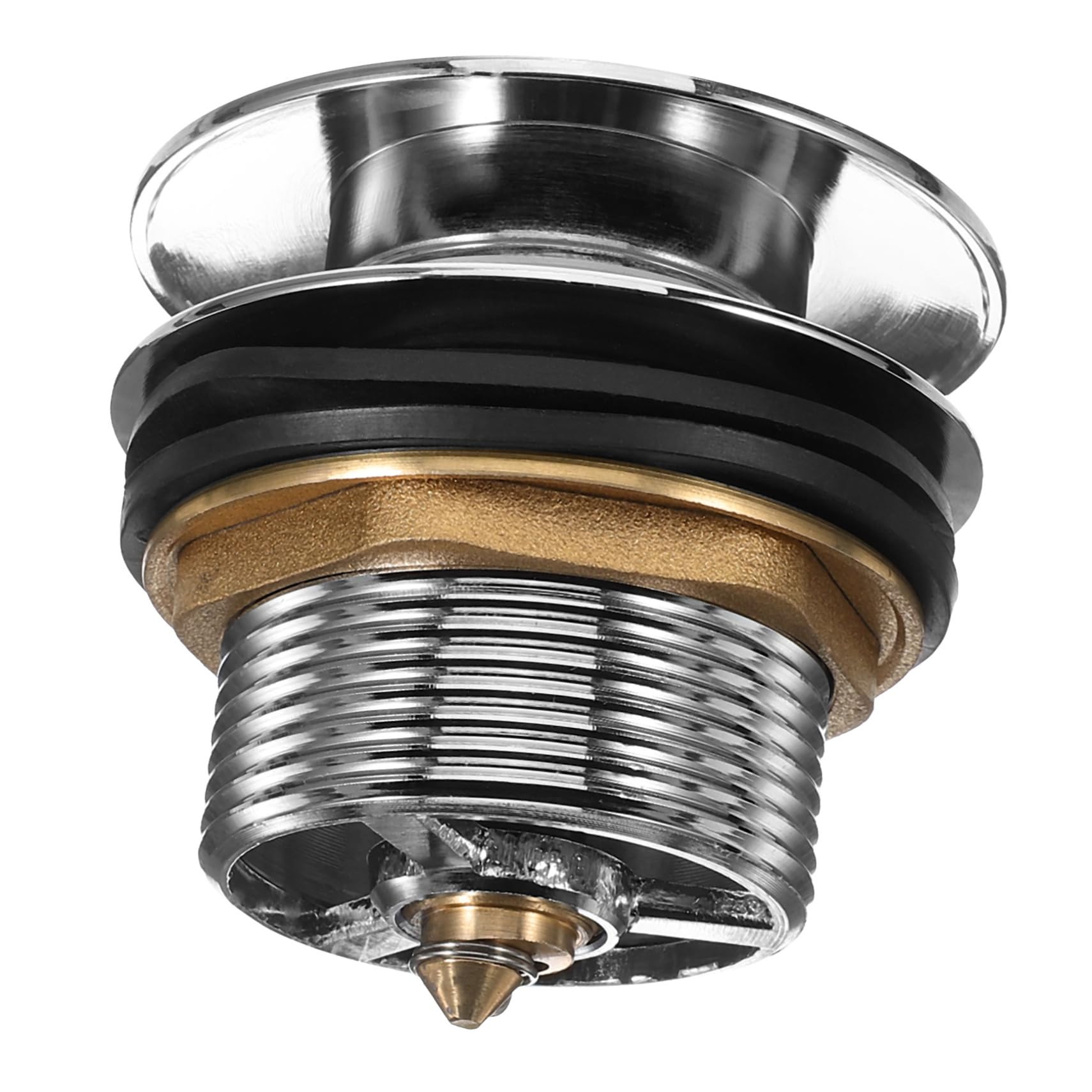 Mipcase Bath Tub Drain Filter Foot Operated Drain Stopper for Bathtubs Durable Bathroom Drain Plug Easy Installation Reliable for Drainage Needs