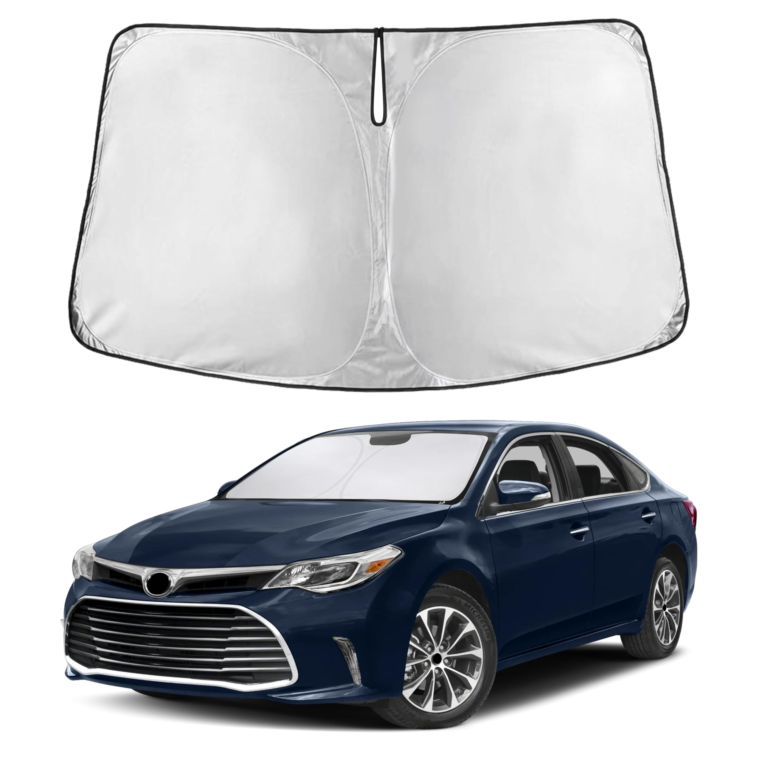 EcoNour Windshield Sunshade Compatible for Toyota Avalon 2013-2017 2018