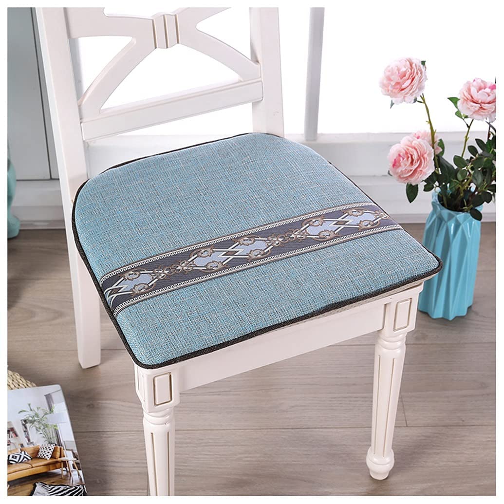 Coussins de chaise de salle à manger lot de 2 style simple assises lavables