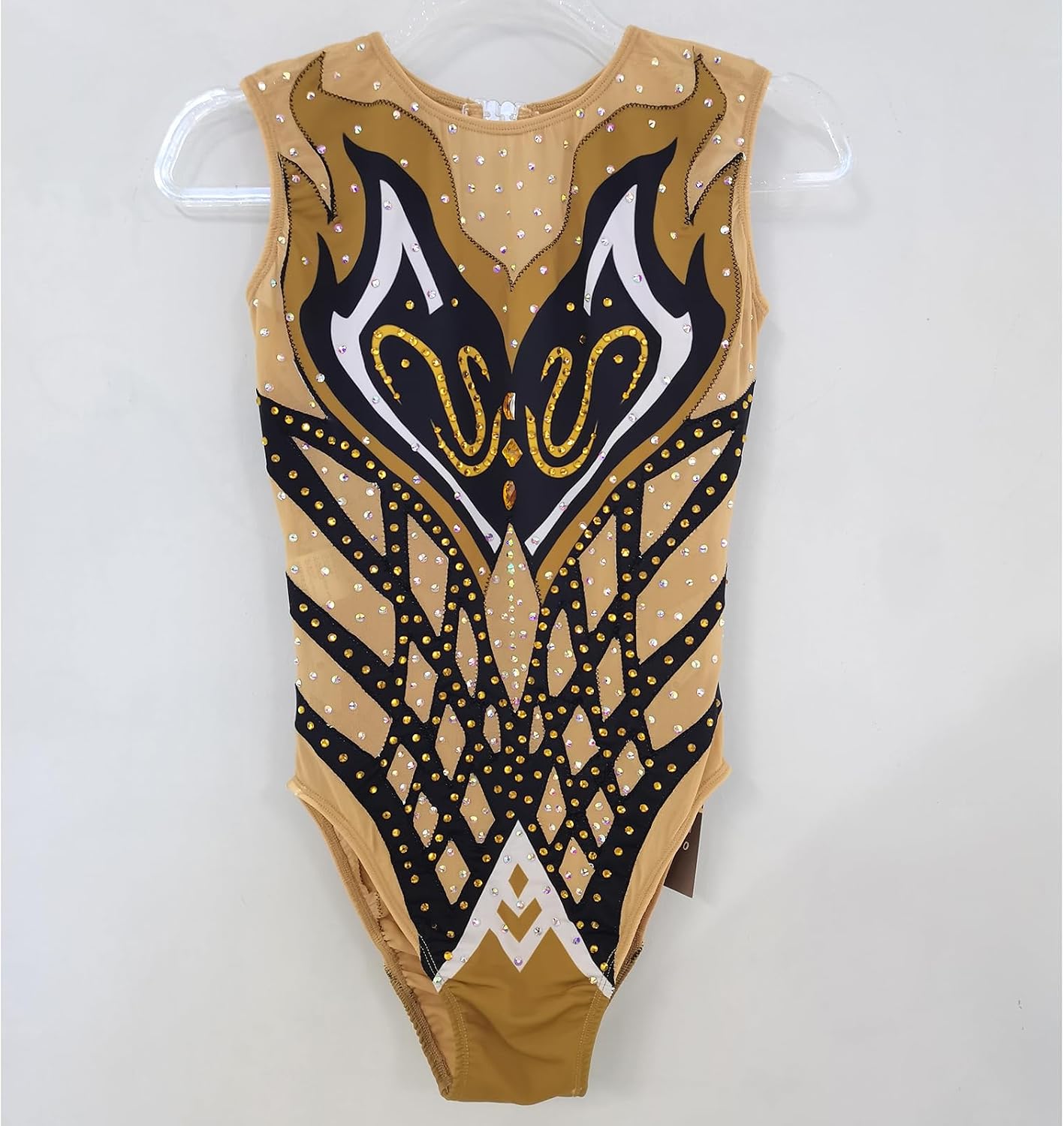 Black Elegant and Stylish Swimwear for Synchronized Swimming Performance