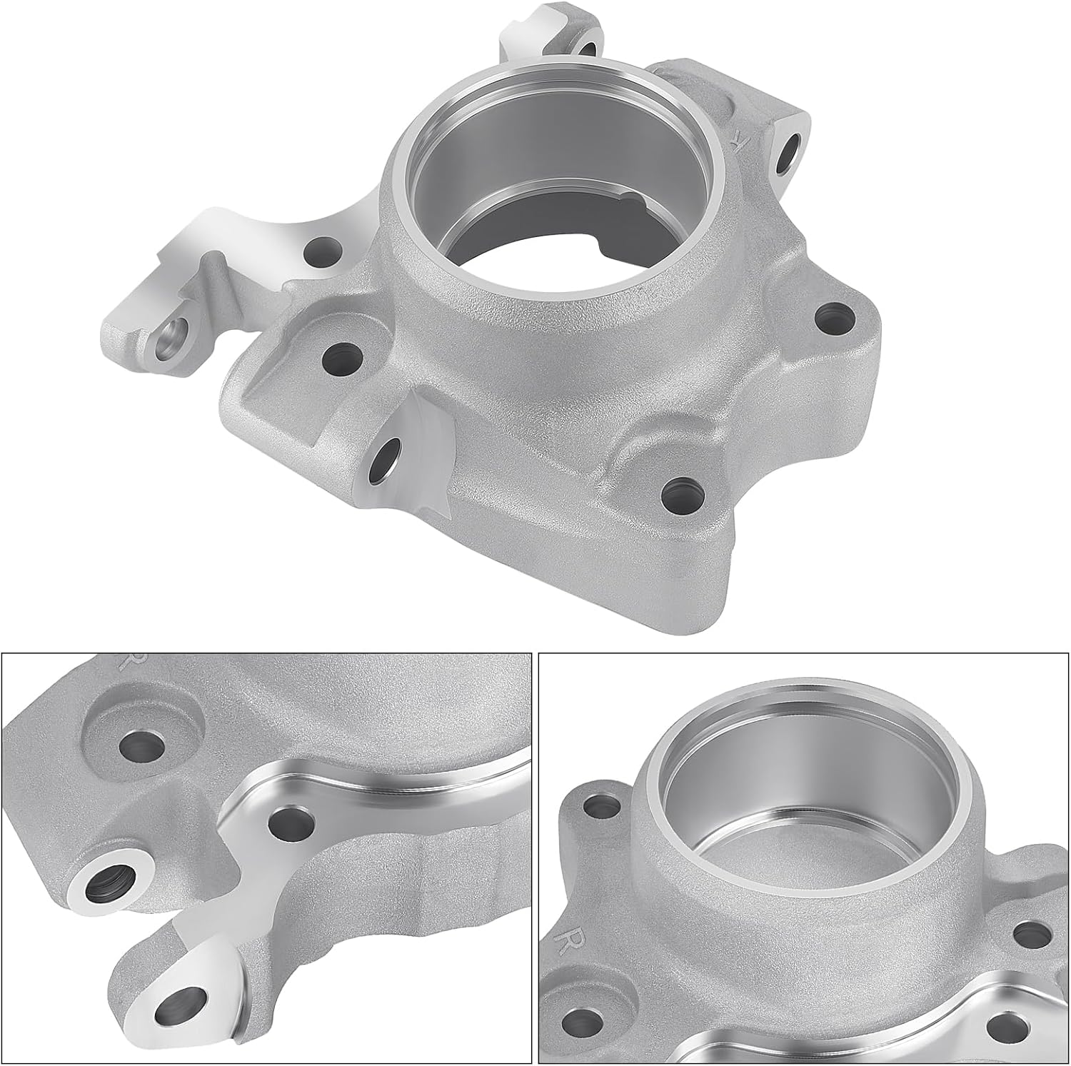M MATI Right Hand Mach Wheel Bearing Carrier & Bearing w/Ring Clip for Polaris RZR Turbo XP 4 2017-2021 5140586 3515090 7710440