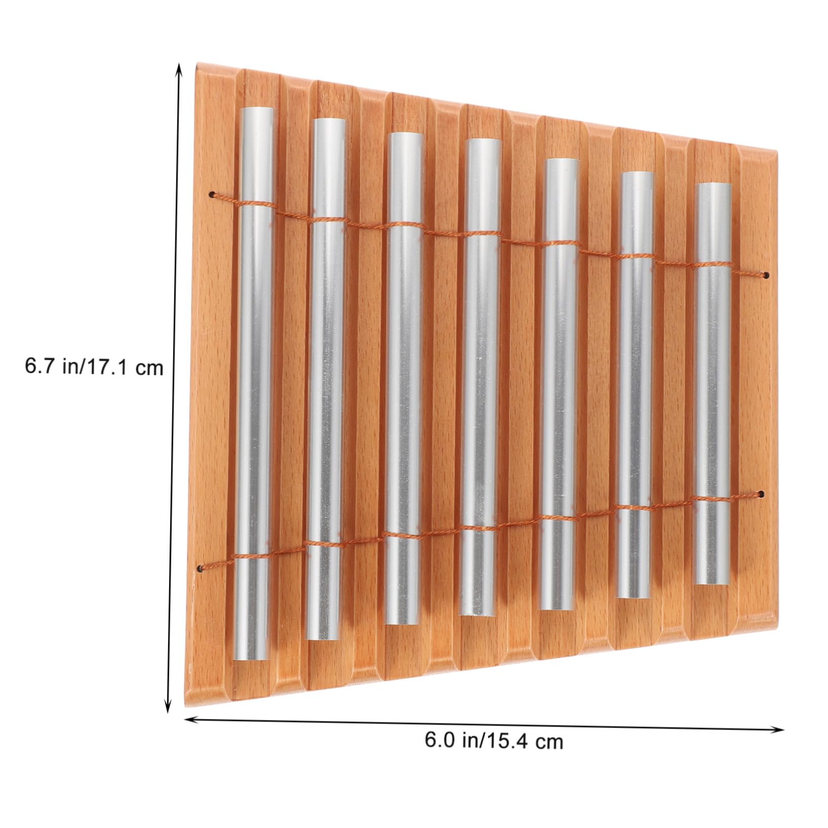 ORFOFE Campanelli a Percussione in Legno a 7 Note per Ragazzo Ragazza, Set Musicale per Insegnamento e Gioco Educativo in Classe