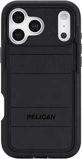 Voyager iPhone 17 Pro Max Case [Compatible with MagSafe] Rugged Phone Case w/ 24ft Military-Grade Drop Protection - Heavy Duty Phone Cover w/Belt Clip Holster for iPhone 17 Pro Max - Black