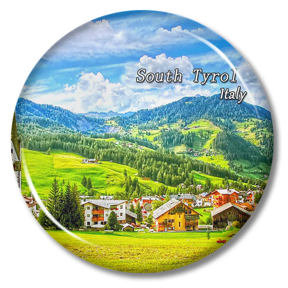 Lywallca Italy02692 Italy South Tyrol Magnet Fridge Sticker 2.28 Inch