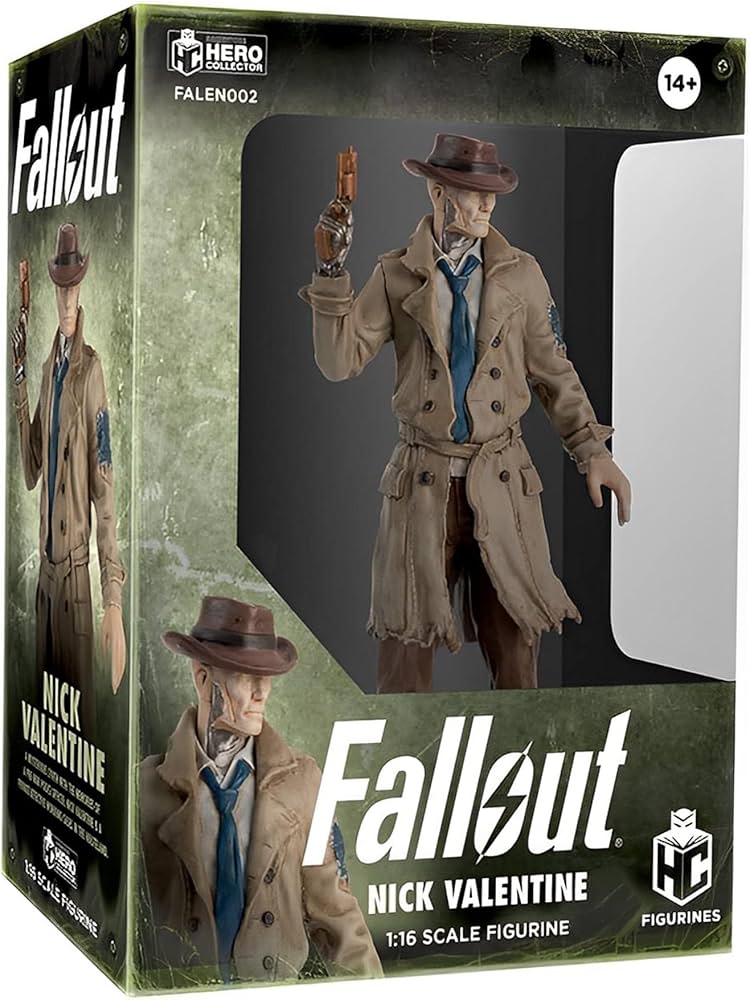 fallout 1:16スケール フィギュア ニックバレンタイン Amazon.co.jp: Eaglemoss Fallout 1:16スケール フィギュア | ニック
