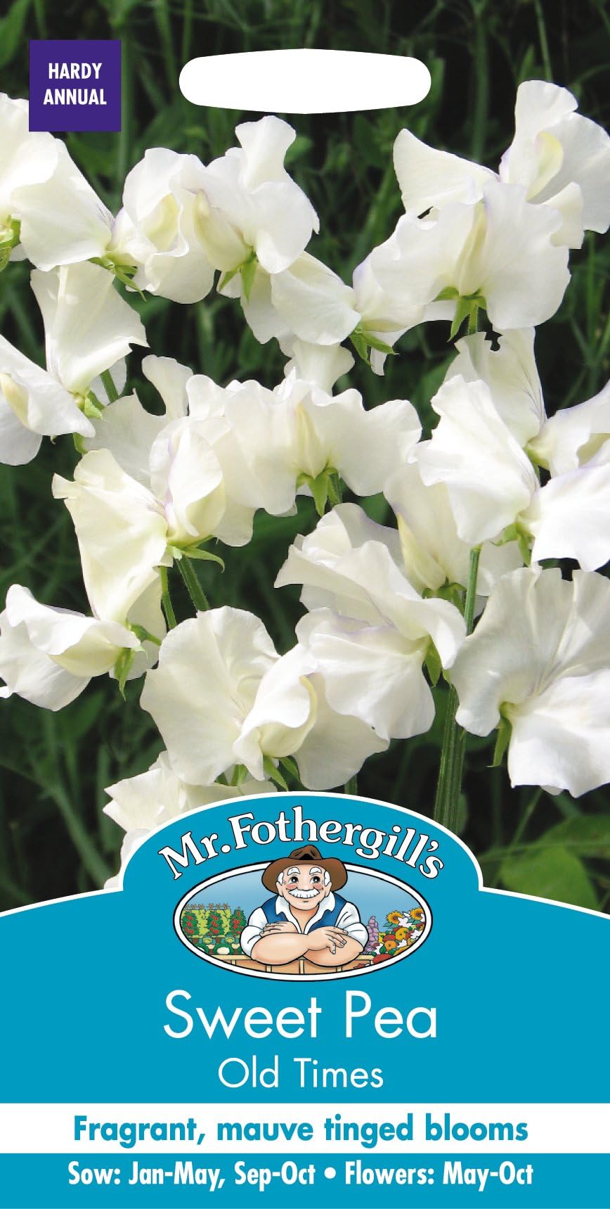 Mr. Fothergill's Old Times Sweet Pea Flower Seeds