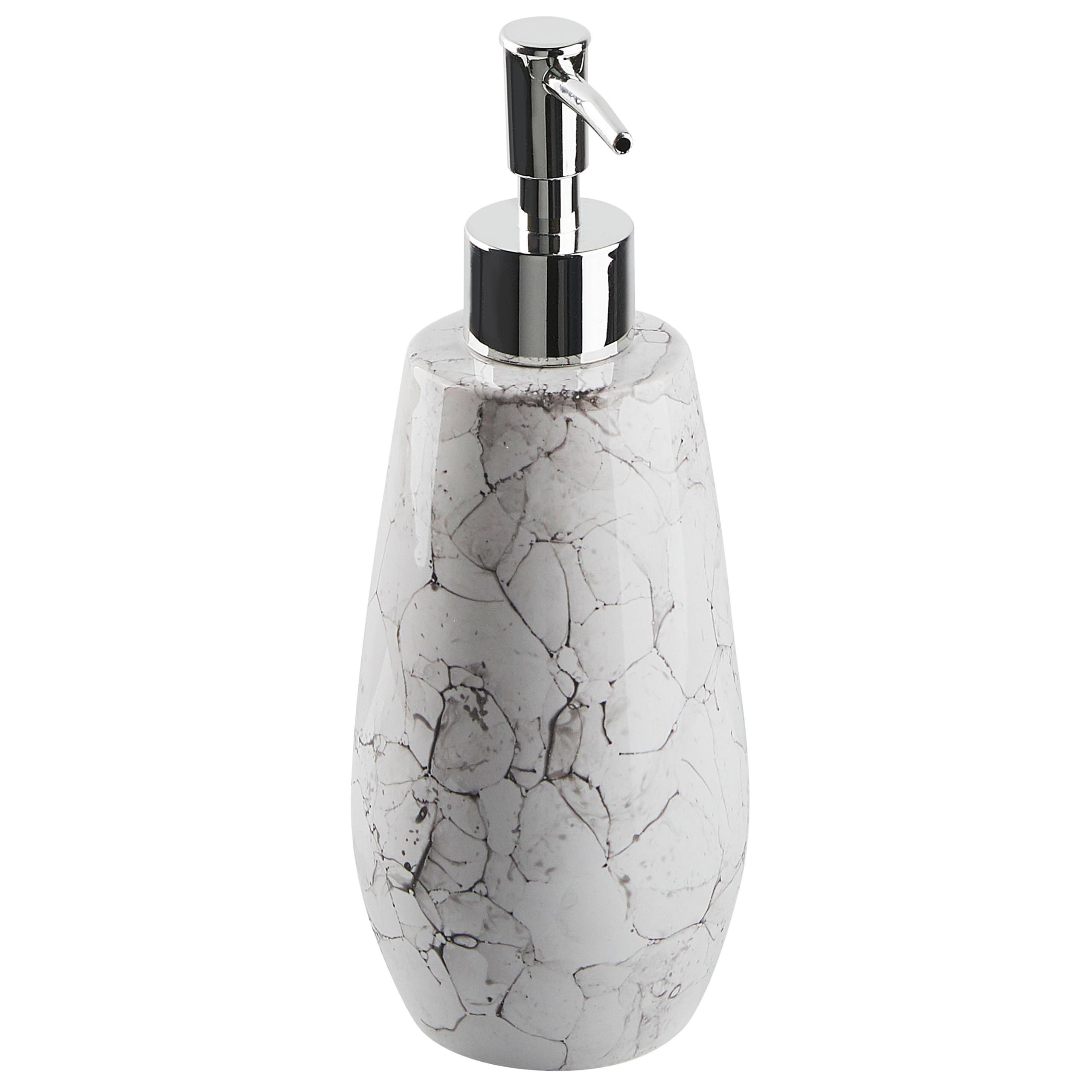 Beliani 6-teiliges Badezimmer-Set Keramik Cremeweiß Callela, Badaccessoires, Zahnbürstenhalter, Seifenspender, WC-Bürste Callela