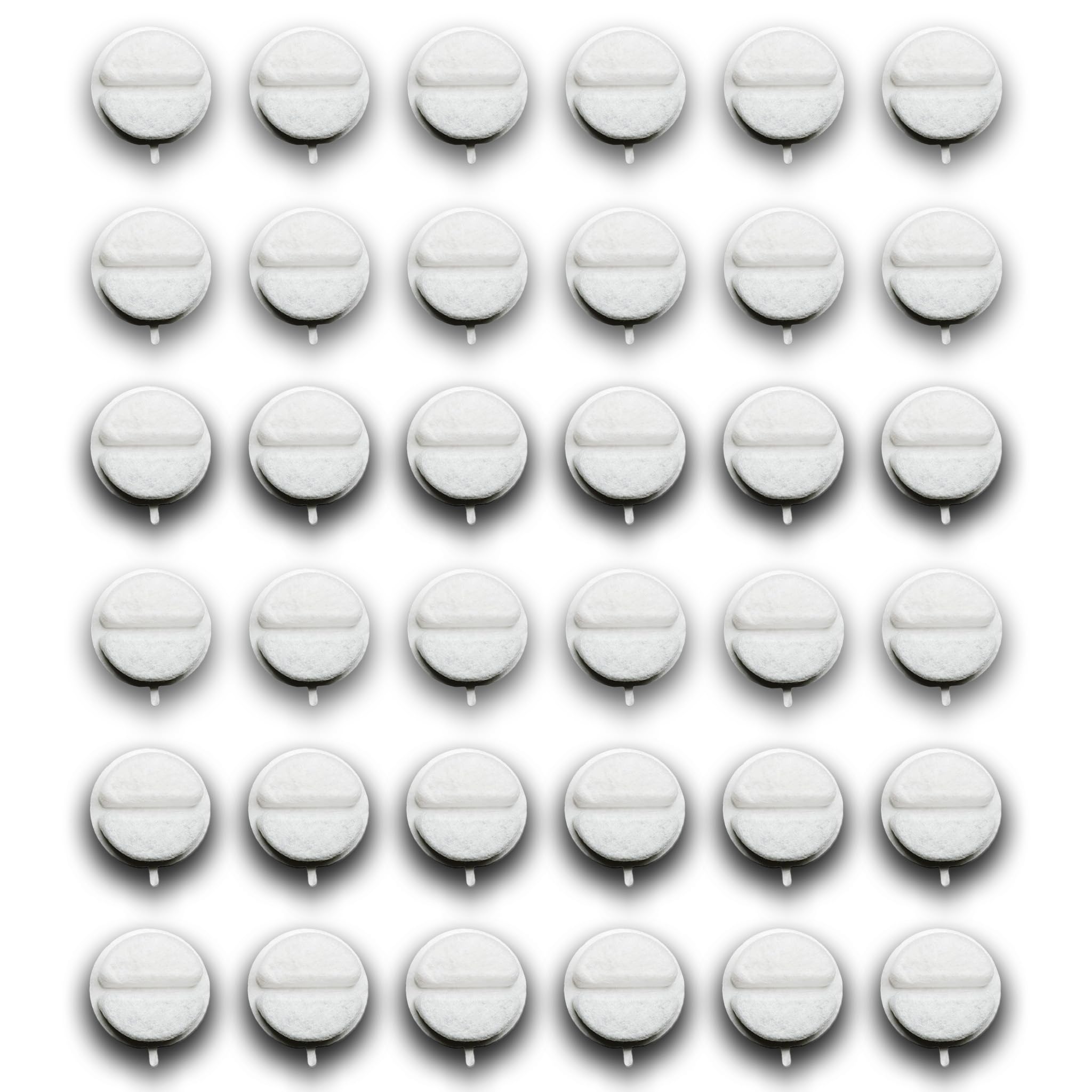 NISPIRA Triple Filtration Charcoal Water Filter for 84oz/2.5L Nugget Dog & Cat Water Fountain Dispenser 36 Pack