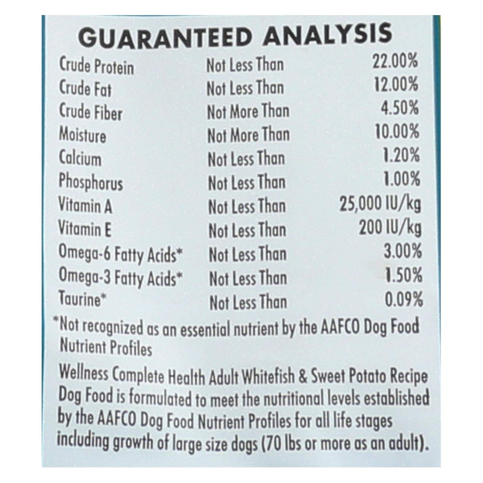 Wellness Complt,Dg,Adult,Wht Fish 5 Lb (Pack Of 6)6