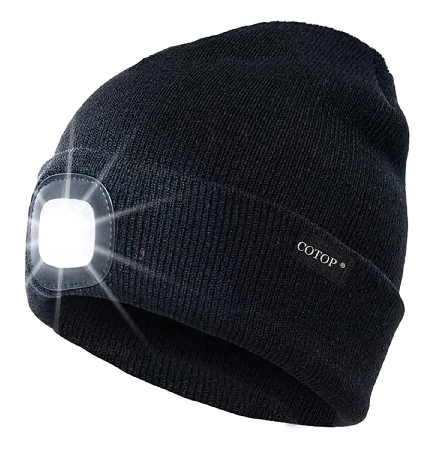 BGS 9897 Cappellino Da Baseball Con Luce LED Integrata - 5 LED Sul Visor, Batterie CR2032, 100% Cotone, Circonferenza 58 Cm