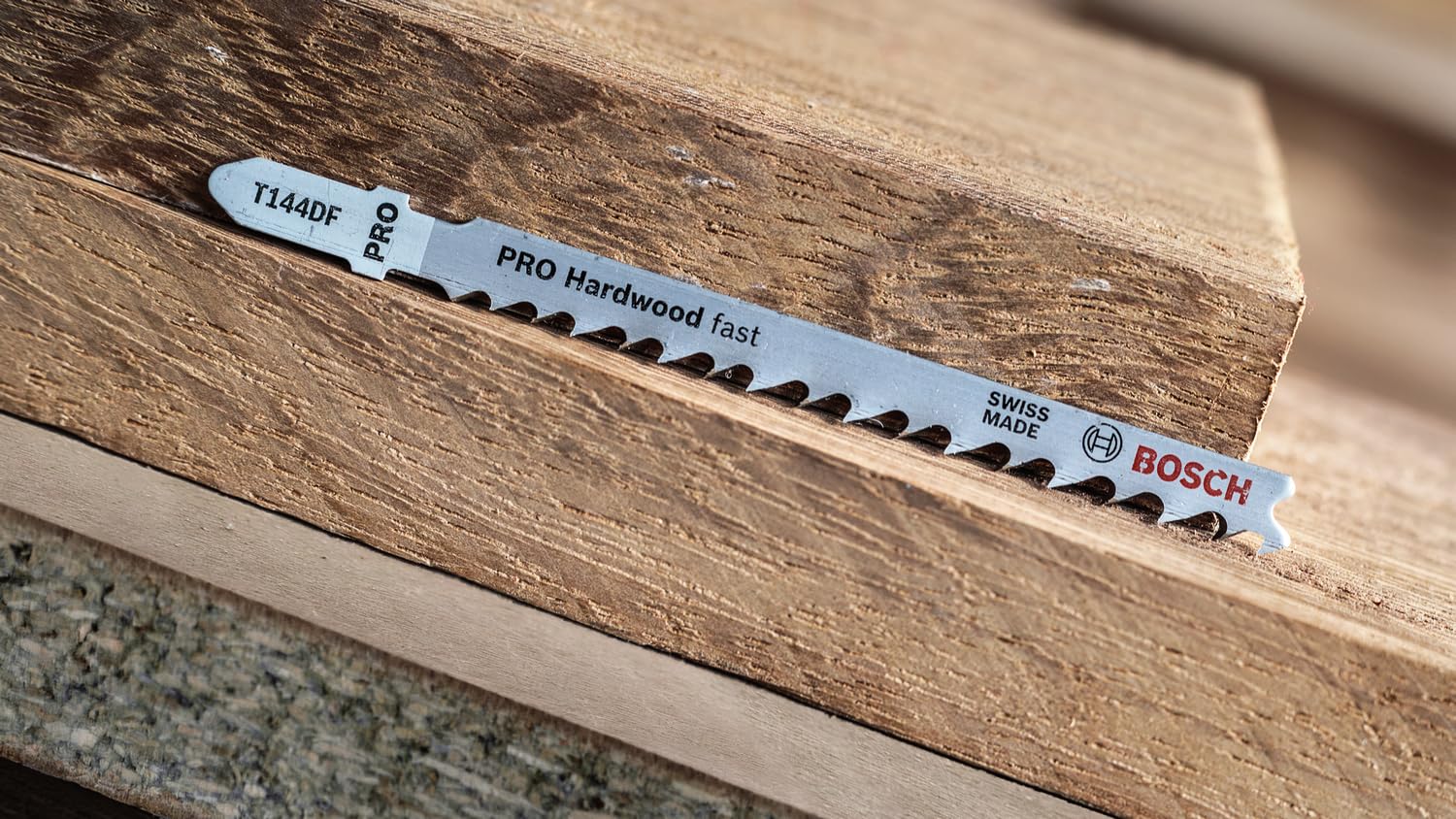 Bosch Professional 25 x Lame per seghetto alternativo T 144 DF Speed for Hard Wood (per Legno duro, straight cut, accessorio Seghetto alternativo)
