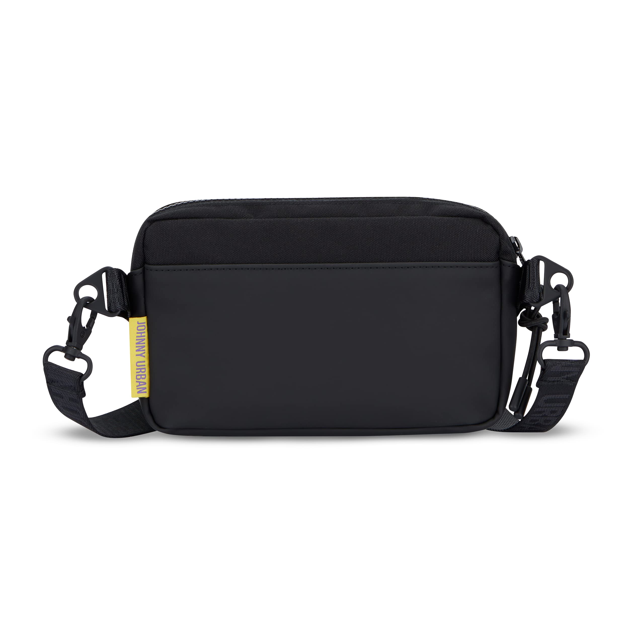 Johnny Urban Marsupio Donna Nero - Elliot - Borsa per Festival, Viaggi e Sport - Piccolo Borsello Elegante alla Moda - Impermeabile