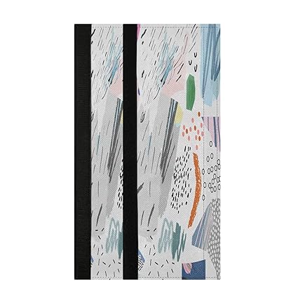 KLL Artistic Abstract Universal Background 2 Pcs Refrigerator Door Handle Covers Creative Art Pattern Dishwashers Grill Microwave Cabinet Door Cloth Protect Kitchen Appliance Clean