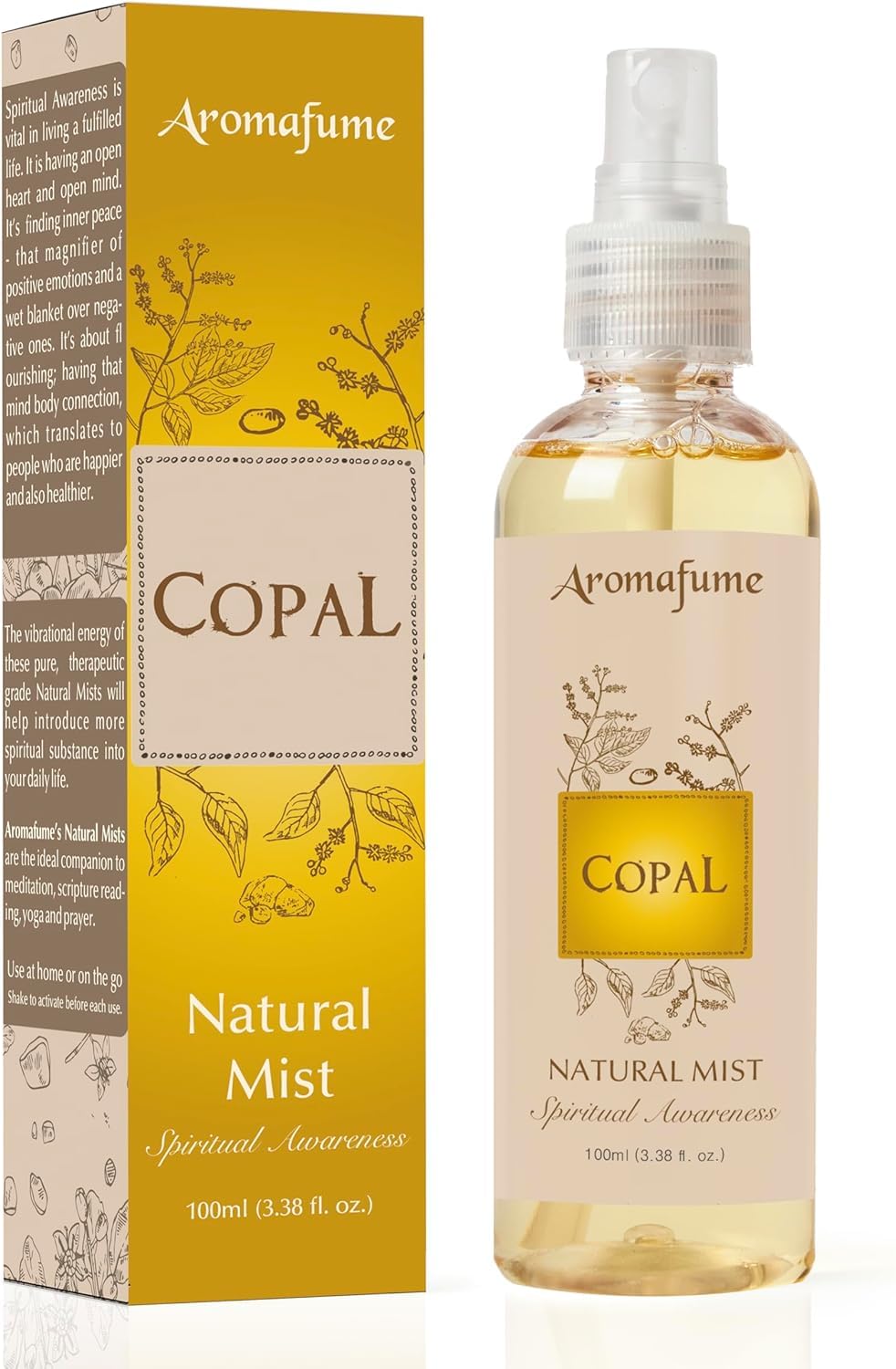 TENET 100% Natural Essential Oil Room Spray (Copal)