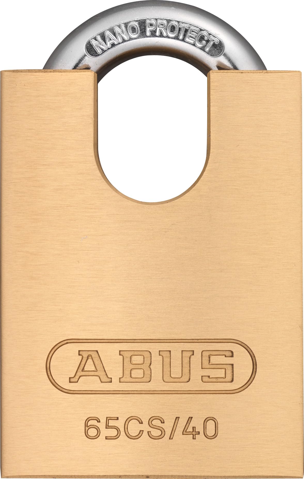Abus 65/40Cs Close Shackle Brass Padlock
