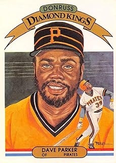 1982 Donruss Baseball #12 Dave Parker Pittsburgh Pirates DK Diamond Kings Offical MLB Major League Baseball Trading Card