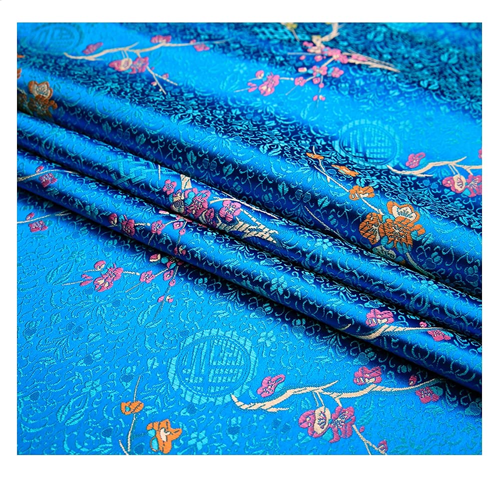 Goonsds F Brocade Silk Abric Satin Lower Abrics Or Sewing Material Or Diy Dress Abric Wedding Costume,