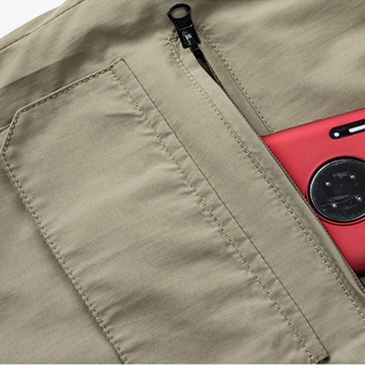 Chaleco Multibolsillo para Hombre Chaleco Transpirable De Verano para Exteriores Chaqueta De Pesca Informal para Fotografía Y Senderismo