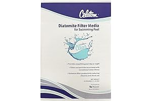 Poolzilla 25LB Celatom Diatomaceous Earth (DE) Pool Filter Aid: Essential Upgrade for Sparkling Clean Pools