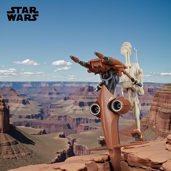 Star Wars 6 Black Series STAP & Battle Droid