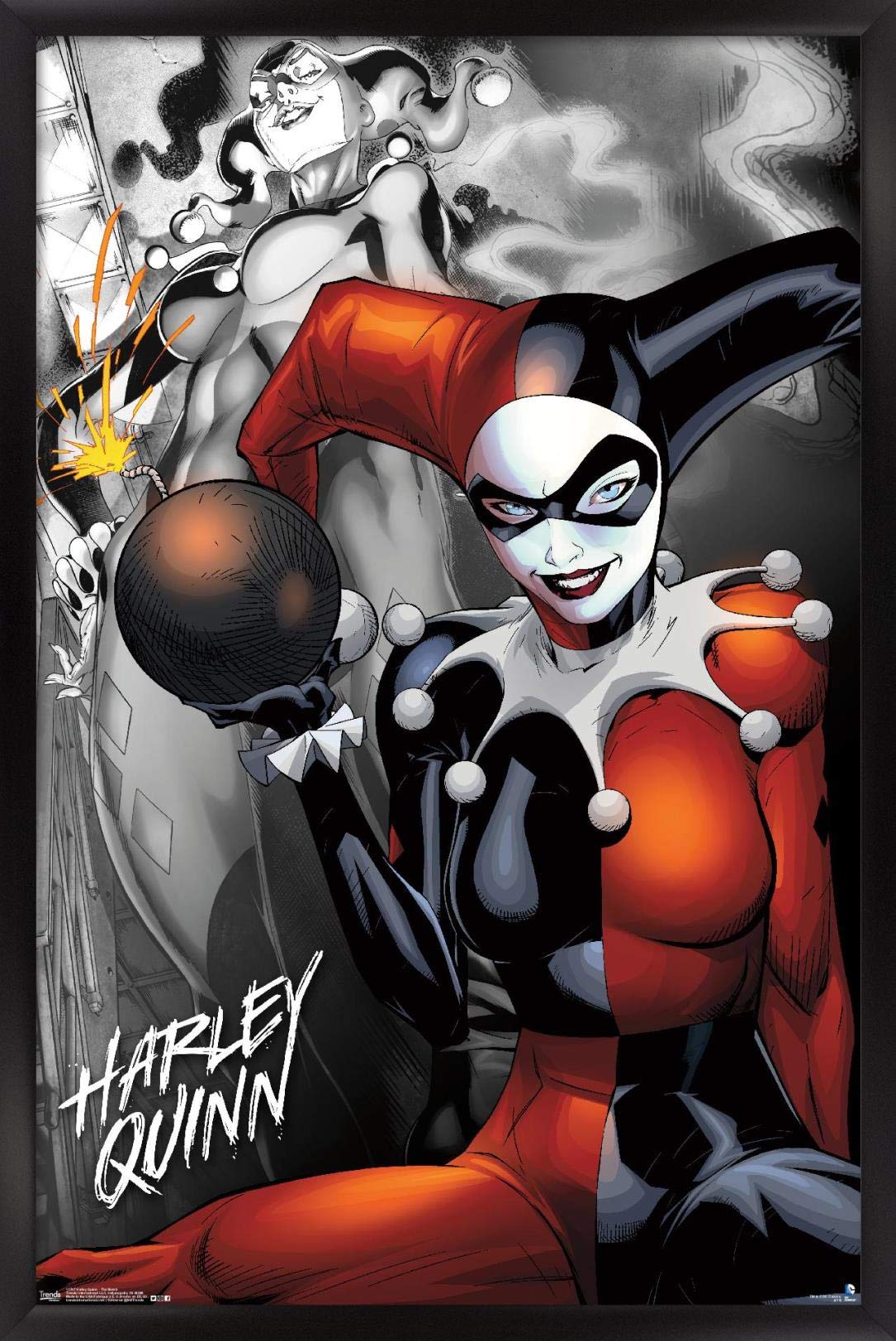 Trends International Dc Comics Harley Quinn The Bomb Wall Poster