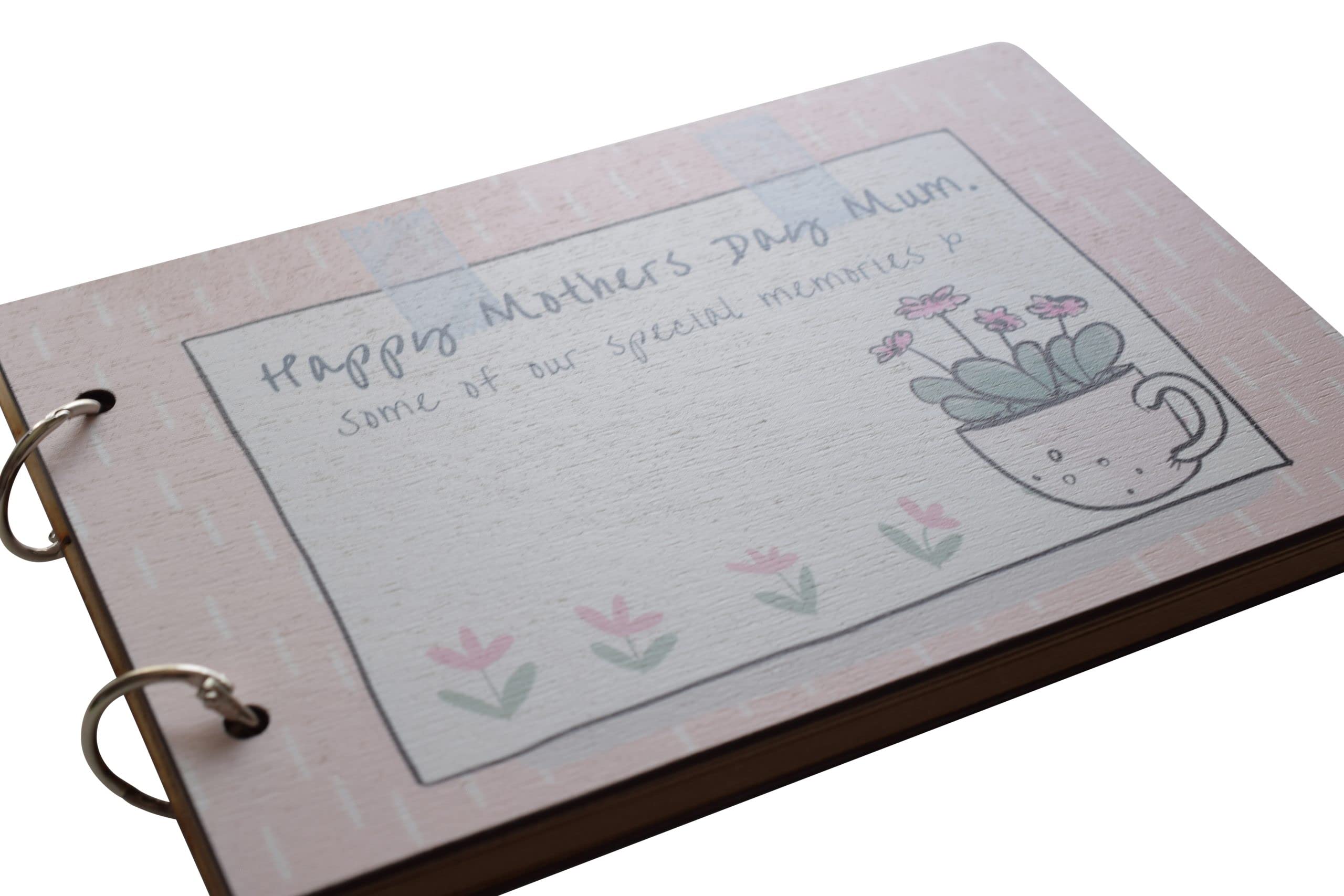 Happy Mothers Day Mum - Cute Floral Gift for Mum (Scrap-mothersday) - Image 2