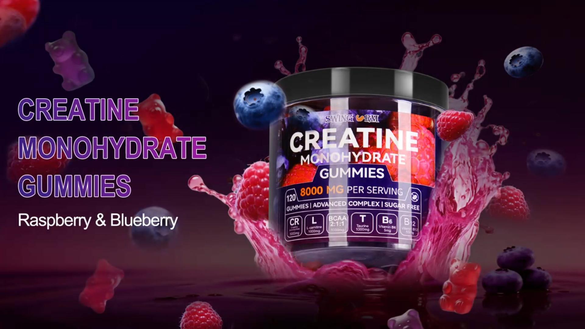 Amazon.com: Swing Arm Creatine Monohydrate Gummies 8000 mg for Men