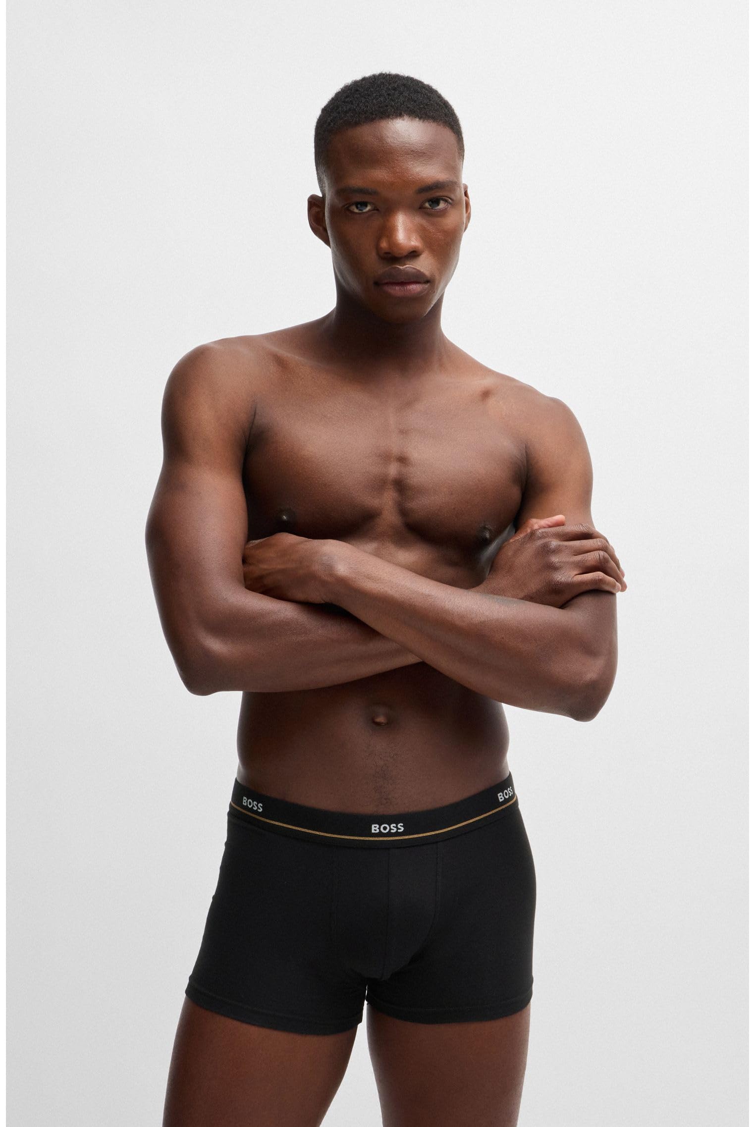Boss Eng Anliegende Boxershorts Aus Stretch-Baumwolle Im Fünferpack – Bild 8