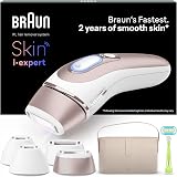 Braun Pulsed Light Skin i·Expert Smart IPL, Hair Removal at Home, Free App, Case, Venus Razor, 4 Heads, PL7387 - 1