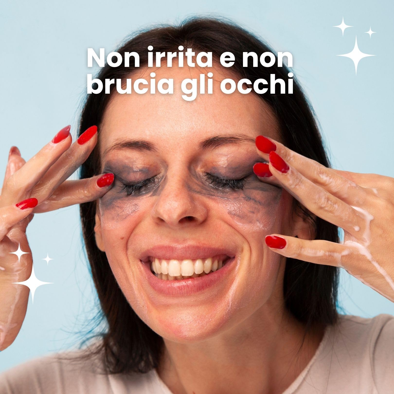 Enooso - Burro Struccante Viso e Occhi Waterproof, Sollievo Immediato e Antiossidante, Balsamo Struccante Solido Idratante con Bakuchiol, Vitamina E, Olio di Moringa e Cocco, Pelli Sensibili, 50g