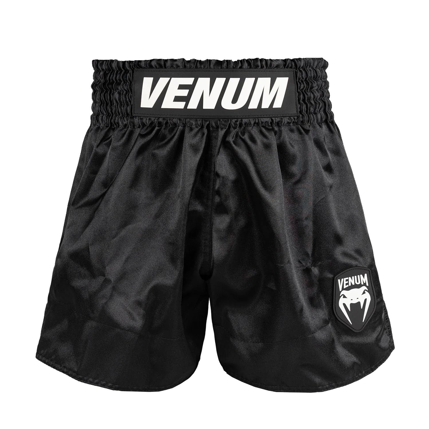 Venum Classic Evo Pantaloncini Muay Thai - Nero/Bianco - XS