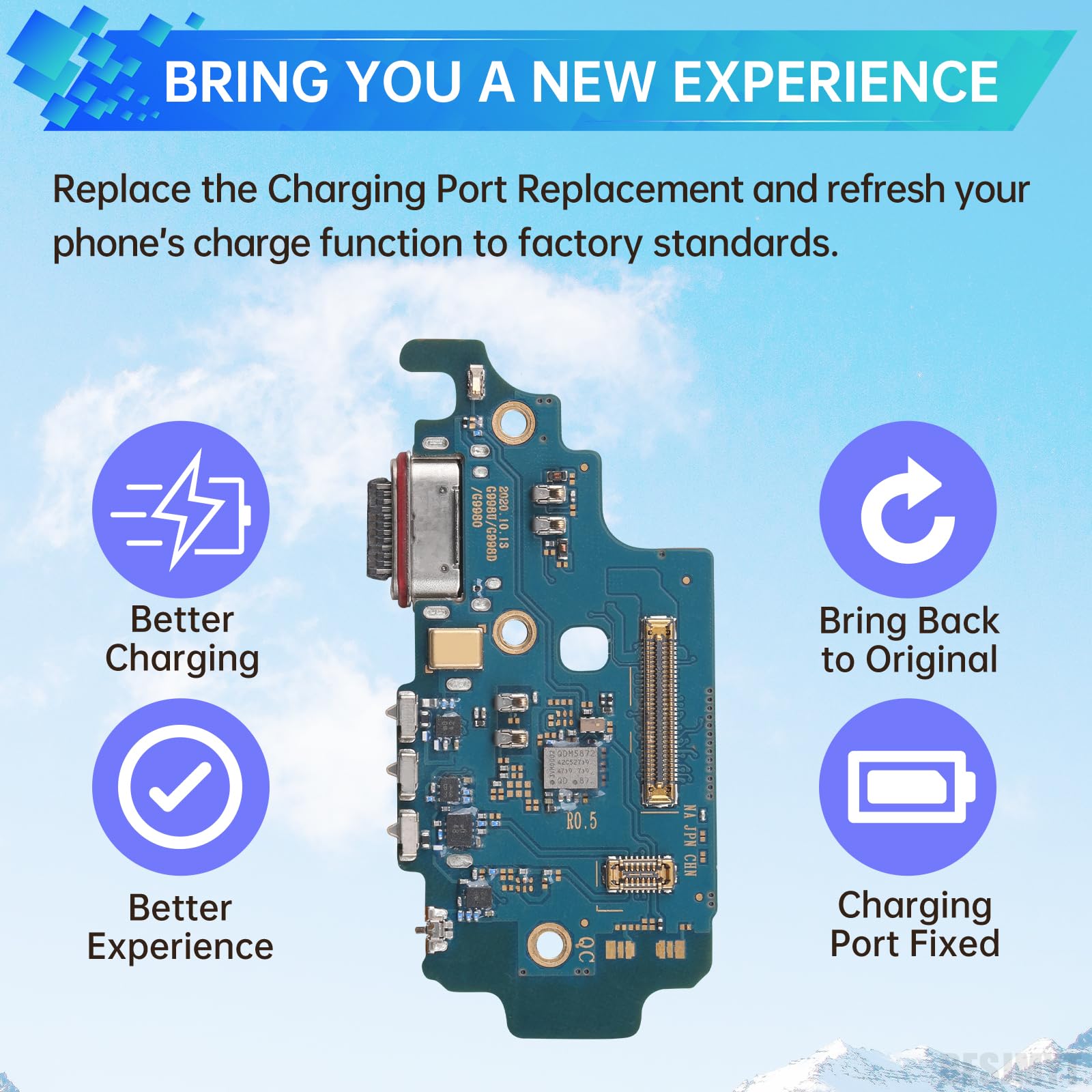 Amazon.com: BESJMYT for Samsung Galaxy S21 Ultra 5G Charging Port