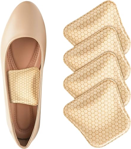 Vista 11 de Insertos de soporte de arco para mujeres para pies planos, insertos de arco de gel para alivio de la fascitis plantar, almohadillas de soporte