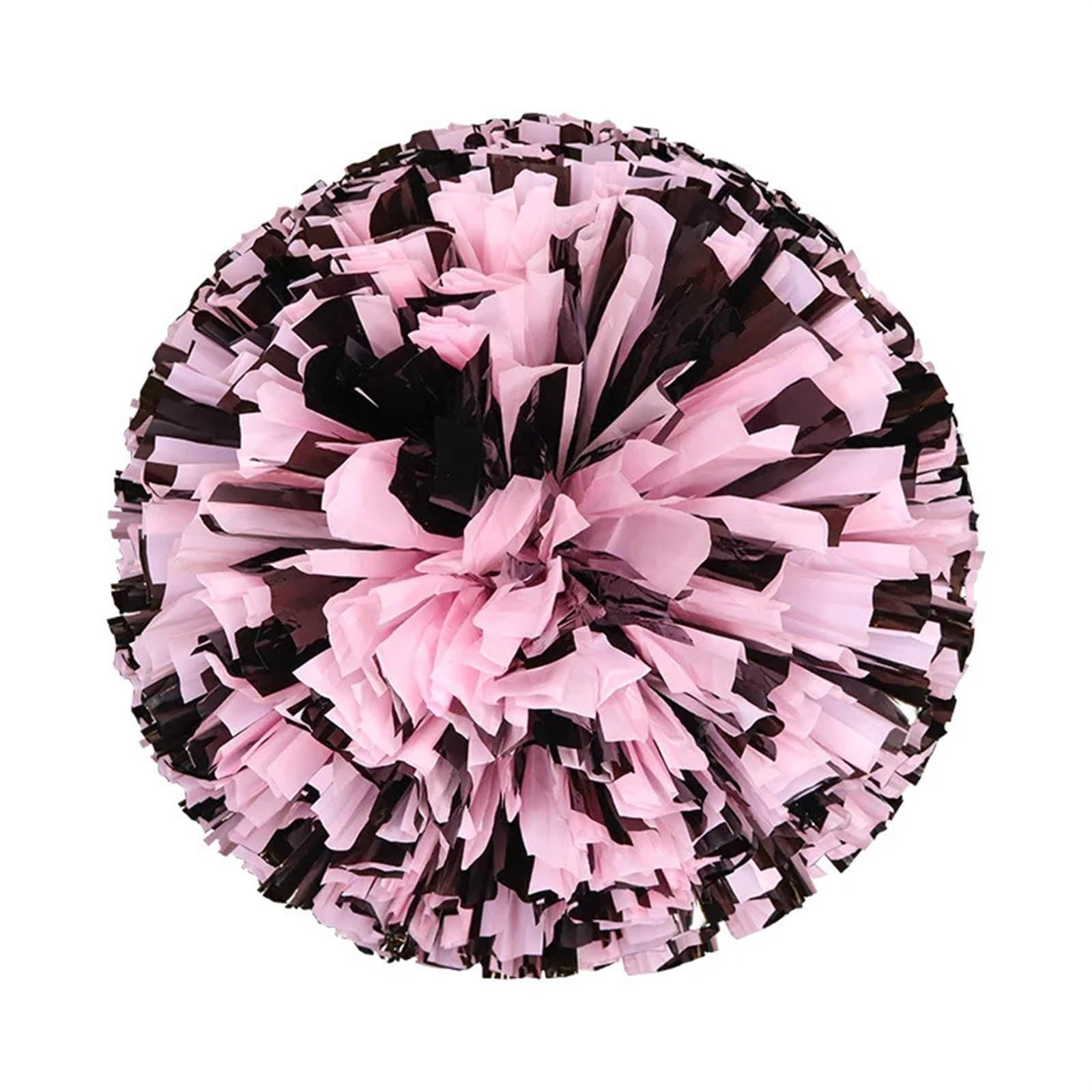 ZWCSHUU Cheerleader Pom Poms Colorful Cheerleading Pom Poms Finger Cheer Balls Dance Accessories(Color4)
