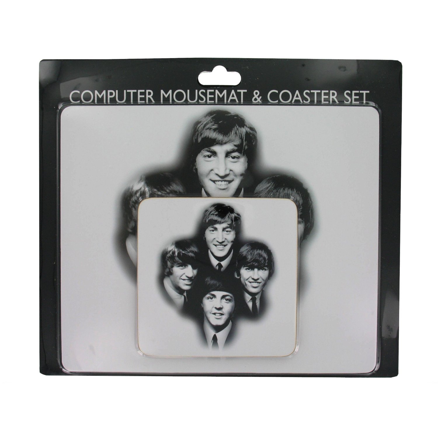 OFA Products The Beatles Mousemat & Coaster Set Computer Mousemat - A Great Gift by Gifts For The Present