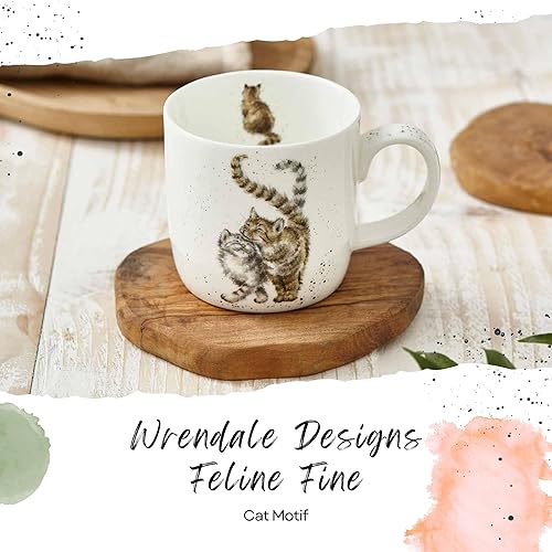 Vista 45 de Royal Worcester Wrendale Designs - Taza de 14 onzas, con ilustración de llama, «Because I'm Worth It with Llama Illustration», taza de animales