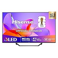 Hisense TV 43" QLED 4K 2025 43A72Q, Smart TV VIDAA U8
