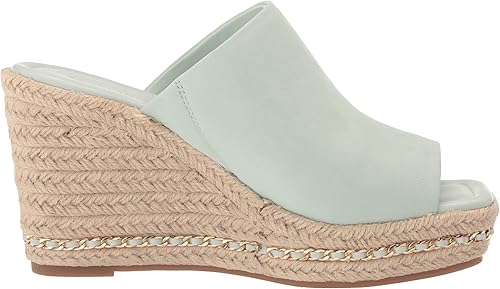 Vista 6 de KARL LAGERFELD Sandalias de cuña tipo alpargata para mujer