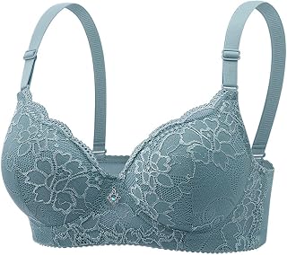 Soporte para garganta con armazón para mujer sexy, sujetador para mujer, encaje, sujetador, colores puros, lencería francesa Bralette a la moda, clásico básico, casual sujetador