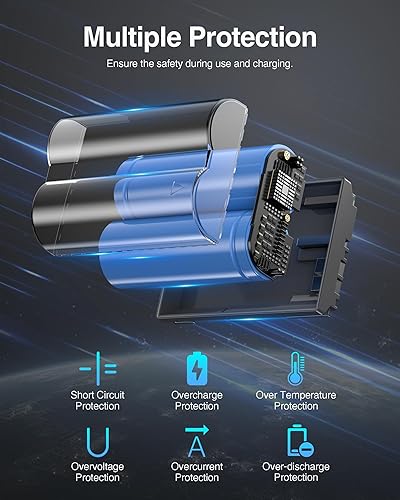 Miniatura 4 de BP-511 - Batería de repuesto para Canon BP-511A y 5D 50D 40D 20D 30D 10D Digital Rebel 1D D60 300D D30 Kiss Powershot G5 Pro 1 G2 G3 G6 G1 Pro90