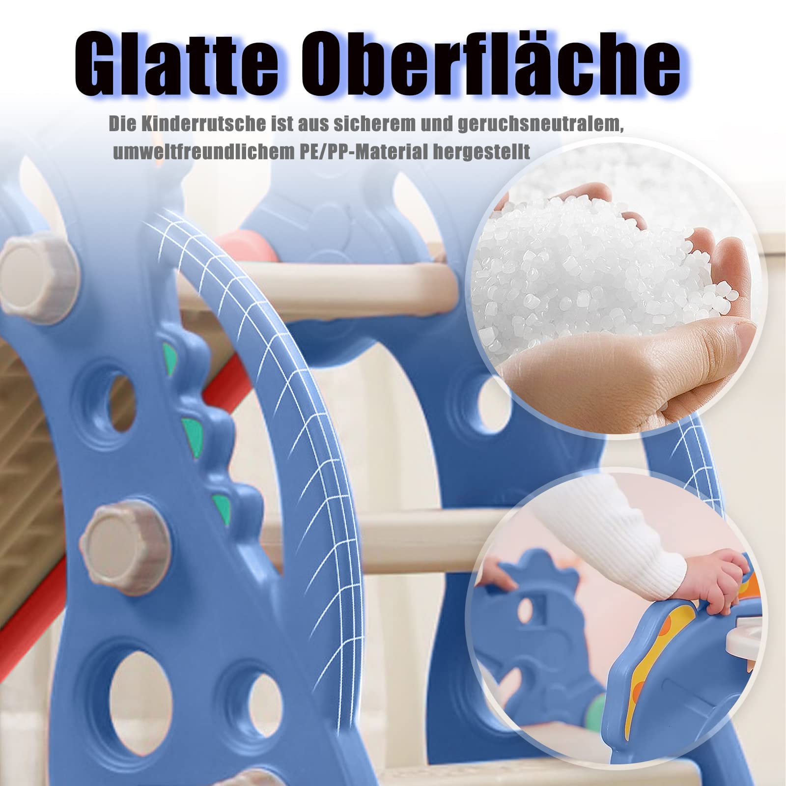 4-in-1 Kinderglijbaan: Vrijstaande Glijbaan Voor Binnen En Buiten Peuterglijbaan Met Basketbalring Schommel En Klimrek Tuinglijbaan Voor Kinderen Vanaf 1 Jaar Type C Naizy 4-in-1 Kinderglijbaan: Vrijstaande Glijbaan Voor Binnen En Buiten Peuterglijbaan Met Basketbalring Schommel En Klimrek Tuinglijbaan Voor Kinderen Vanaf 1 Jaar Type C Naizy