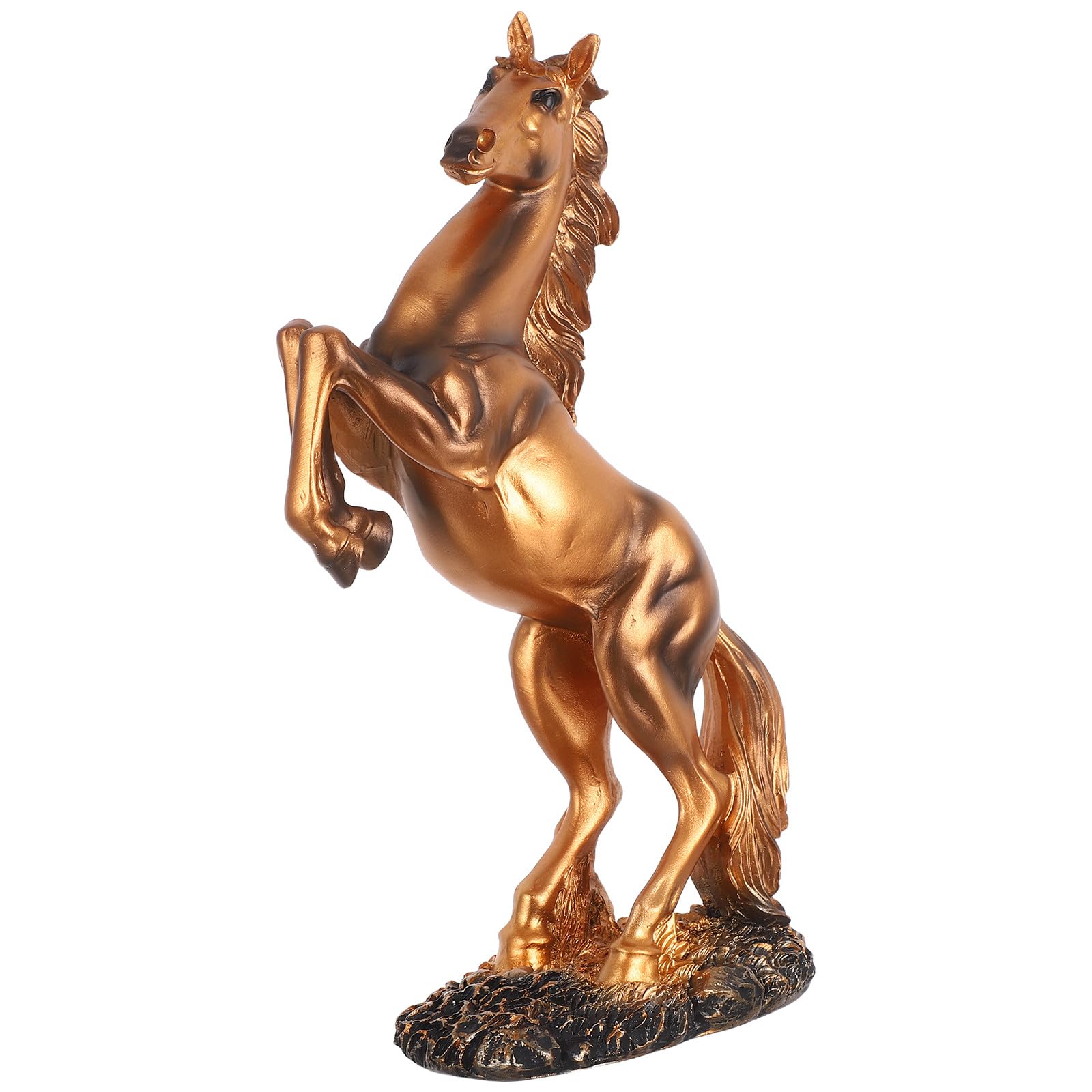 Ornement Maison Moderne Cheval Zodiaque Chinois Sculpture Résine Feng Shui Homoyoyo