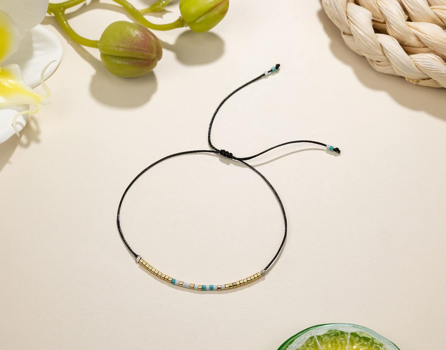 RareLove Niece Morse Code Beaded Bracelet Niece Gifts from Aunt Secret Message Jewelry Gift for Her, Waterproof Birthday Gift for Niece,Christmas Gift - Image 3