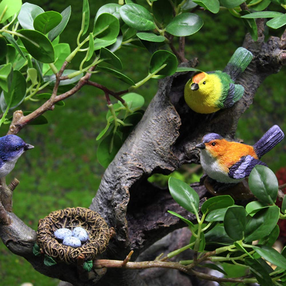 鳥の置物 Amazon.co.jp: ガラス鳥の置物 青い鳥の置物 ムラノガラスの鳥 鳥の
