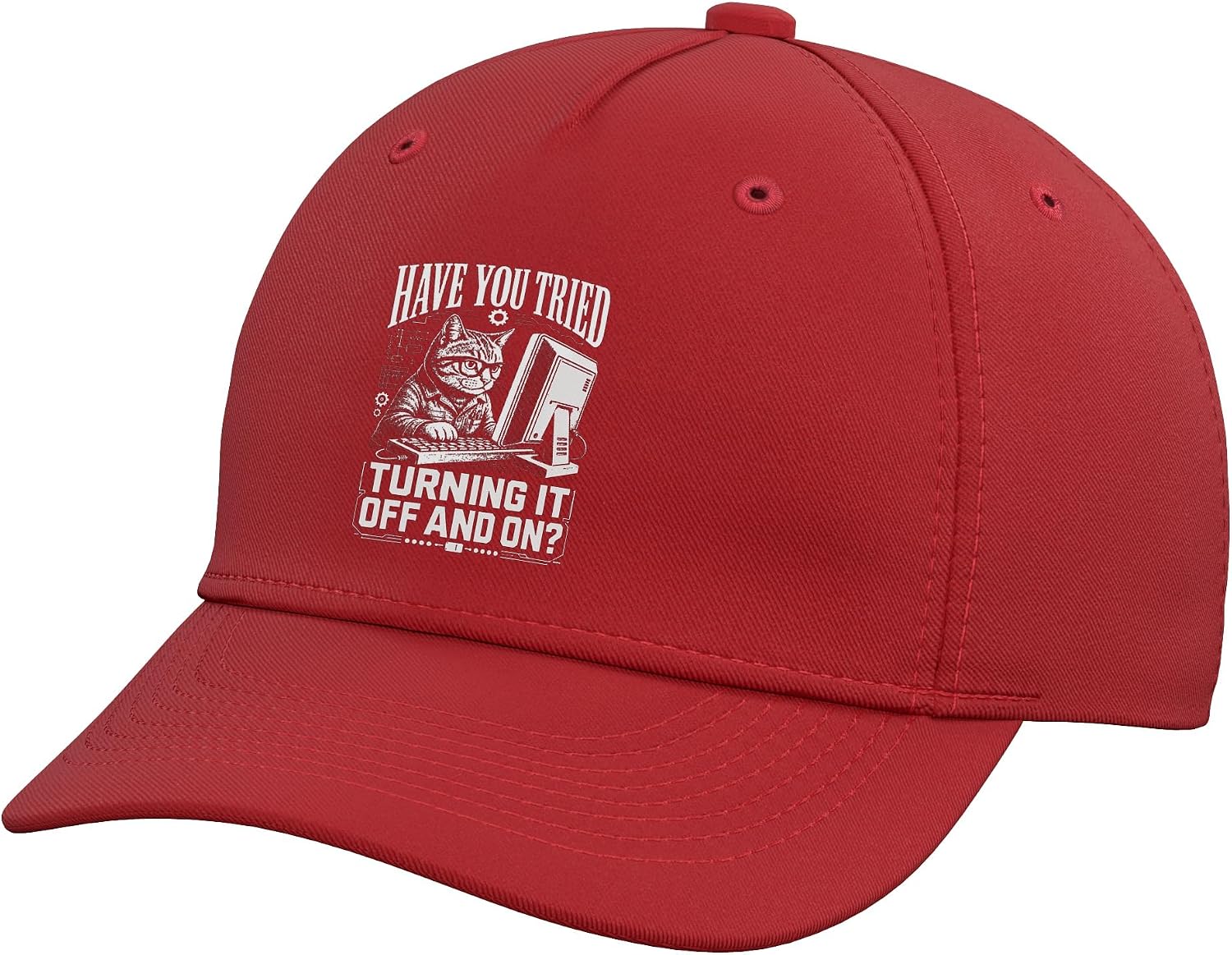 Funny Computer Engineer Adjustable Baseball Hat